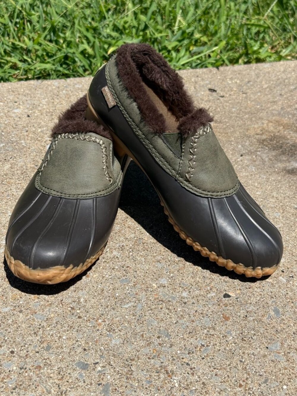JBU Jambu Winona Waterproof Duck Shoes 7 Fur Lined Cabincore Gorpcore 4064